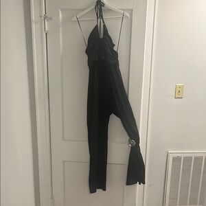Susana Monaco Black Halter Jumpsuit